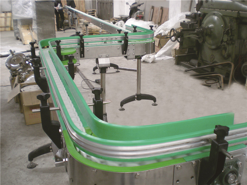 Plastic conveyor chain Multiflex Chains series Turning chain board (7)